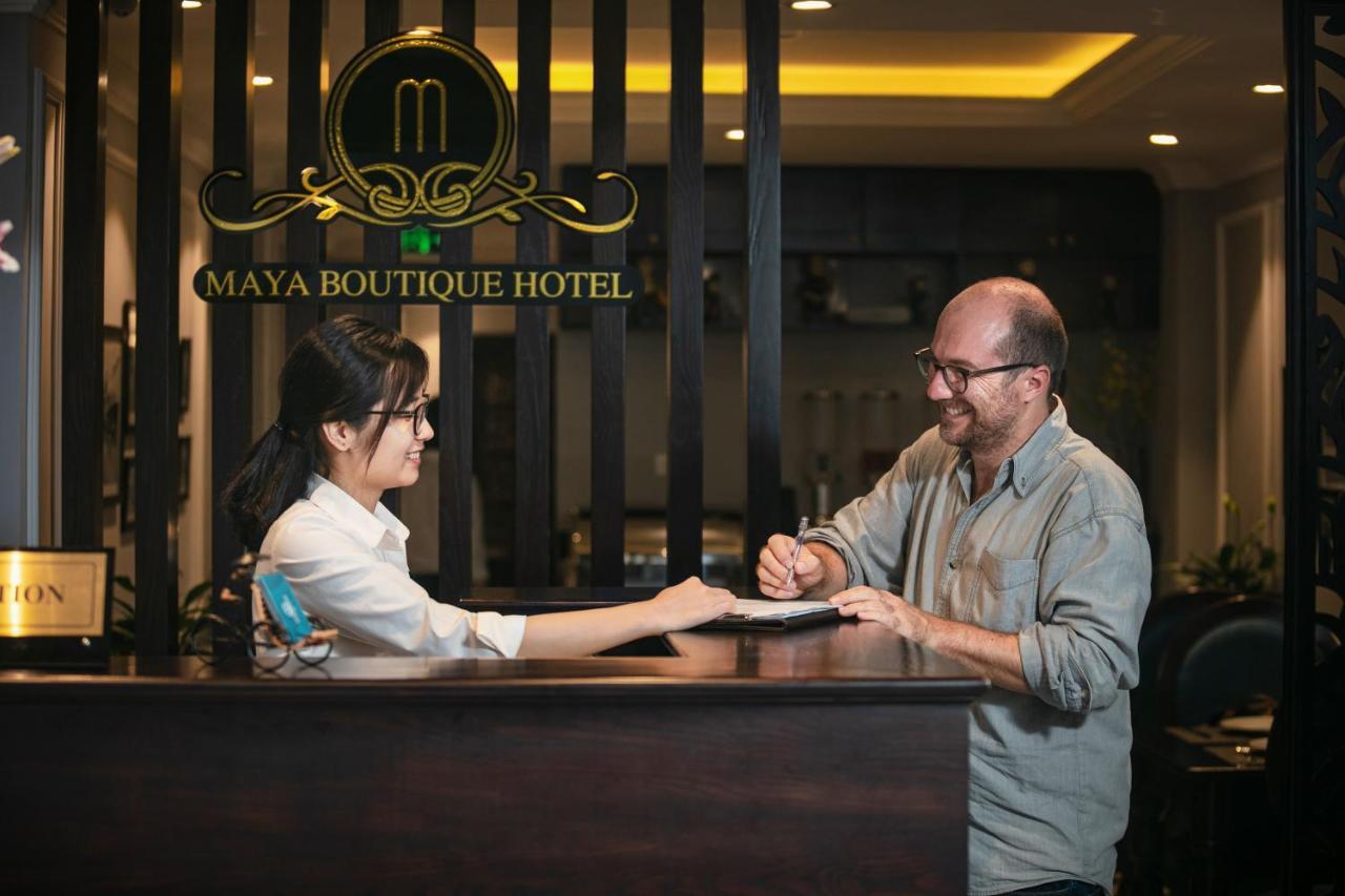 Maya Boutique Hotel & Spa Hanoi Exteriör bild